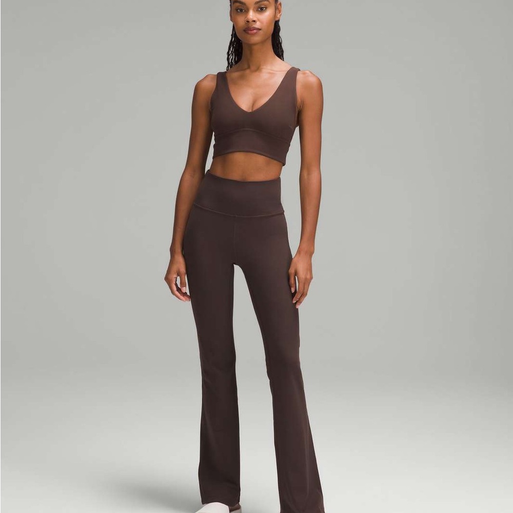 lululemon flare espresso brown leggings discontinued
